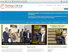 Tablet Screenshot of challengelife.co.uk